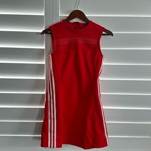 New Red Adidas Dress, size 2